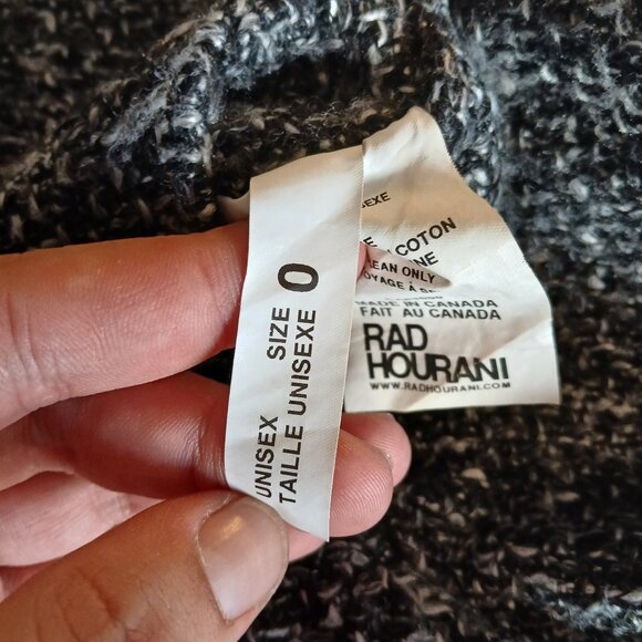 RAD HOURANI - Unisex tweed jacket - Sz 0 - Picture 11 of 12